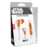 Tribe - BB-8 - Star Wars - Episode VII - Earphones with Microphone and Multifunctional Command - Smartphone