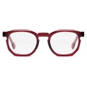 Portrait Eyewear - The Designer Bordeaux - Occhiali da Vista - Realizzati a Mano in Italia