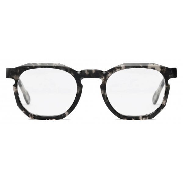 Portrait Eyewear - The Designer Grey Havana - Optical Glasses - Handmade in Italy - Exclusive Luxury