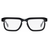 Portrait Eyewear - The Director Black - Optical Glasses - Handmade in Italy - Exclusive Luxury Collection