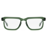 Portrait Eyewear - The Director Verde - Occhiali da Vista - Realizzati a Mano in Italia - Exclusive Luxury