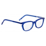 Portrait Eyewear - The Dreamer Blue - Optical Glasses - Handmade in Italy - Exclusive Luxury Collection