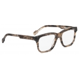 Portrait Eyewear - The Editor Grey Tortoise - Optical Glasses - Handmade in Italy - Exclusive Luxury
