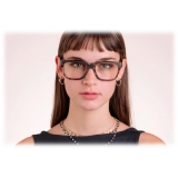 Portrait Eyewear - The Editor Tartaruga Grigio - Occhiali da Vista - Realizzati a Mano in Italia