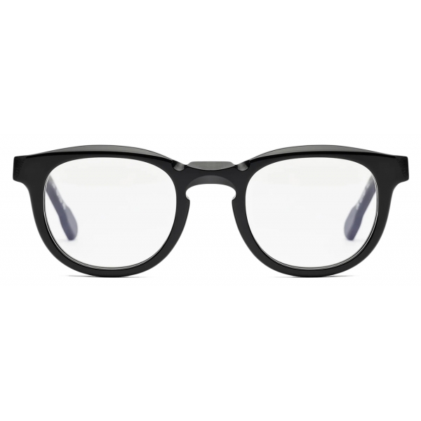 Portrait Eyewear - The Mentor Black - Optical Glasses - Handmade in Italy - Exclusive Luxury Collection
