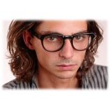 Portrait Eyewear - The Mentor Green - Optical Glasses - Handmade in Italy - Exclusive Luxury Collection