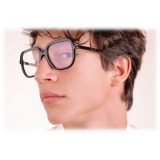 Portrait Eyewear - The Stylist Nero - Occhiali da Vista - Realizzati a Mano in Italia - Exclusive Luxury