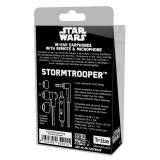 Tribe - Storm Troopers - Star Wars - Auricolari con Microfono e Comando Multifunzionale - Smartphone
