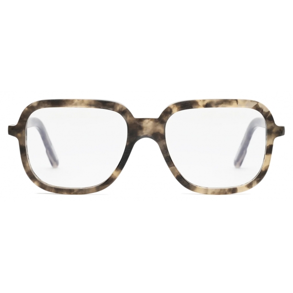 Portrait Eyewear - The Stylist Grey Tortoise - Optical Glasses - Handmade in Italy - Exclusive Luxury