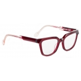 Portrait Eyewear - Vega Bordeaux - Optical Glasses - Handmade in Italy - Exclusive Luxury Collection