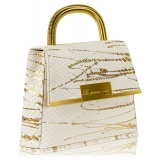 La Prima Luxury - Melania - Arena Bianca - Handbag - Luxury Exclusive Collection