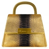 La Prima Luxury - Melania - Pepita Oro - Borsa - Luxury Exclusive Collection