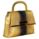 La Prima Luxury - Melania - Pepita Oro - Borsa - Luxury Exclusive Collection