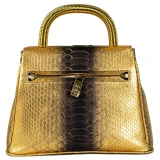 La Prima Luxury - Melania - Pepita Oro - Borsa - Luxury Exclusive Collection