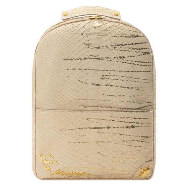 La Prima Luxury - Parentesi - Arena Sabbia - Backpack - Luxury Exclusive Collection
