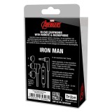 Tribe - Iron Man - Marvel - Auricolari con Microfono e Comando Multifunzionale - Smartphone