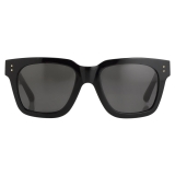 Linda Farrow - Max D-Frame Sunglasses in Black - LFL71C4SUN - Linda Farrow Eyewear