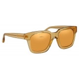 Linda Farrow - Max D-Frame Sunglasses in Dew - LFL71C84SUN - Linda Farrow Eyewear