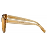 Linda Farrow - Occhiali da Sole Max D-Frame in Rugiada - LFL71C84SUN - Linda Farrow Eyewear