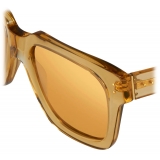 Linda Farrow - Max D-Frame Sunglasses in Dew - LFL71C84SUN - Linda Farrow Eyewear