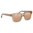 Linda Farrow - Max D-Frame Sunglasses in Ash - LFL71C83SUN - Linda Farrow Eyewear