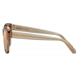 Linda Farrow - Occhiali da Sole Max D-Frame in Cenere - LFL71C83SUN - Linda Farrow Eyewear