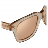 Linda Farrow - Occhiali da Sole Max D-Frame in Cenere - LFL71C83SUN - Linda Farrow Eyewear