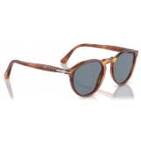 Persol - PO3286S - Terra Di Siena / Light Blue - Sunglasses - Persol Eyewear
