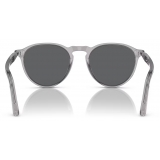 Persol - PO3286S - Transparent Grey / Dark Grey - Sunglasses - Persol Eyewear