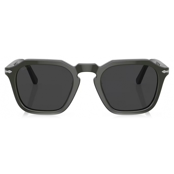 Persol - PO3292S - Dark Green / Polar Black - Sunglasses - Persol Eyewear