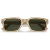 Persol - PO3272S - Beige Opal / Green - Sunglasses - Persol Eyewear