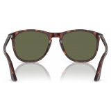 Persol - PO3314S - Havana / Polarized Green - Sunglasses - Persol Eyewear