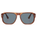 Persol - PO3310S - Jean - Terra di Siena / Light Blue - Sunglasses - Persol Eyewear
