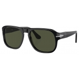 Persol - PO3310S - Jean - Black / Green - Sunglasses - Persol Eyewear