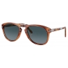 Persol - 714SM - Steve McQueen - Havana Chiaro / Polarized Blu - Occhiali da Sole - Persol Eyewear