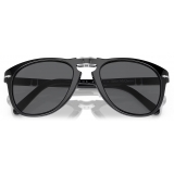 Persol - 714SM - Steve McQueen - Nero / Grigio Scuro - Occhiali da Sole - Persol Eyewear