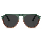 Persol - PO3302S - Green / Polarized Black - Sunglasses - Persol Eyewear