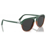 Persol - PO3302S - Green / Polarized Black - Sunglasses - Persol Eyewear