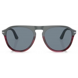 Persol - PO3302S - Grey / Light Blue - Sunglasses - Persol Eyewear