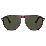 Persol - PO3302S - Havana / Green - Sunglasses - Persol Eyewear