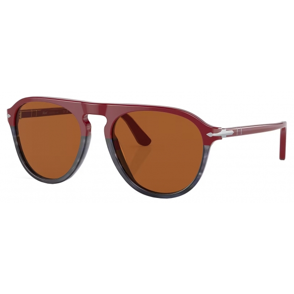 Persol - PO3302S - Bordeaux / Brown - Sunglasses - Persol Eyewear