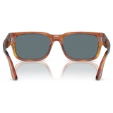 Persol - PO3315S - Terra di Siena / Dark Blue Polarized - Sunglasses - Persol Eyewear