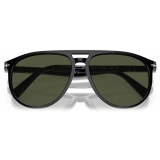 Persol - PO3311S - Black / Green - Sunglasses - Persol Eyewear