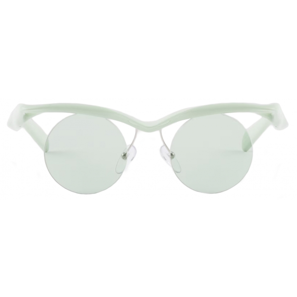 Prada - Prada Runway - Round Sunglasses - Mint Green - Prada Collection - Sunglasses - Prada Eyewear