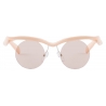 Prada - Prada Runway - Round Sunglasses - Peach Hazelnut Brown - Prada Collection - Sunglasses - Prada Eyewear