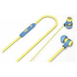 Tribe - Carl - Minions - Despicable Me - Earphones with Microphone and Multifunctional Command - Smartphone