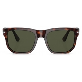 Persol - PO3306S - Havana / Green - Sunglasses - Persol Eyewear