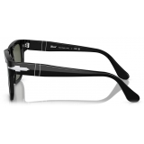 Persol - PO3306S - Black / Green - Sunglasses - Persol Eyewear