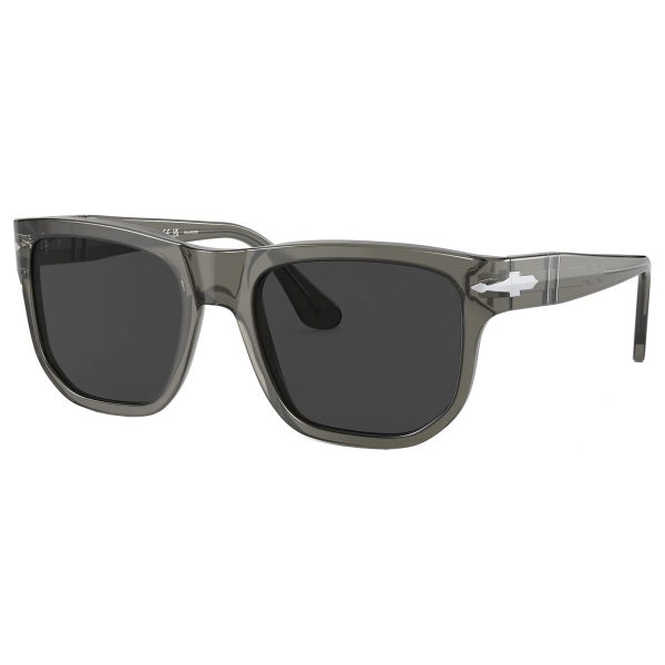 Persol - PO3306S - Opal Smoke / Dark Grey Polarized - Sunglasses - Persol Eyewear