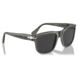 Persol - PO3306S - Opal Smoke / Dark Grey Polarized - Sunglasses - Persol Eyewear